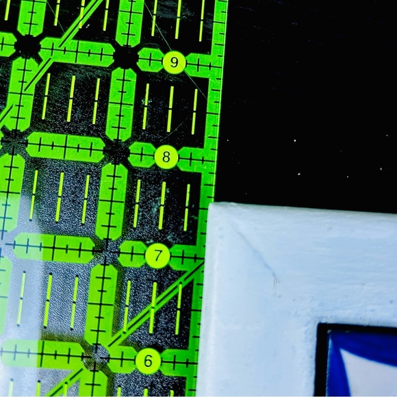 Paco da Chancela Portuguese Heraldic Ceramic Tile Framed 7.5" Blue and White - Picture 4 of 5